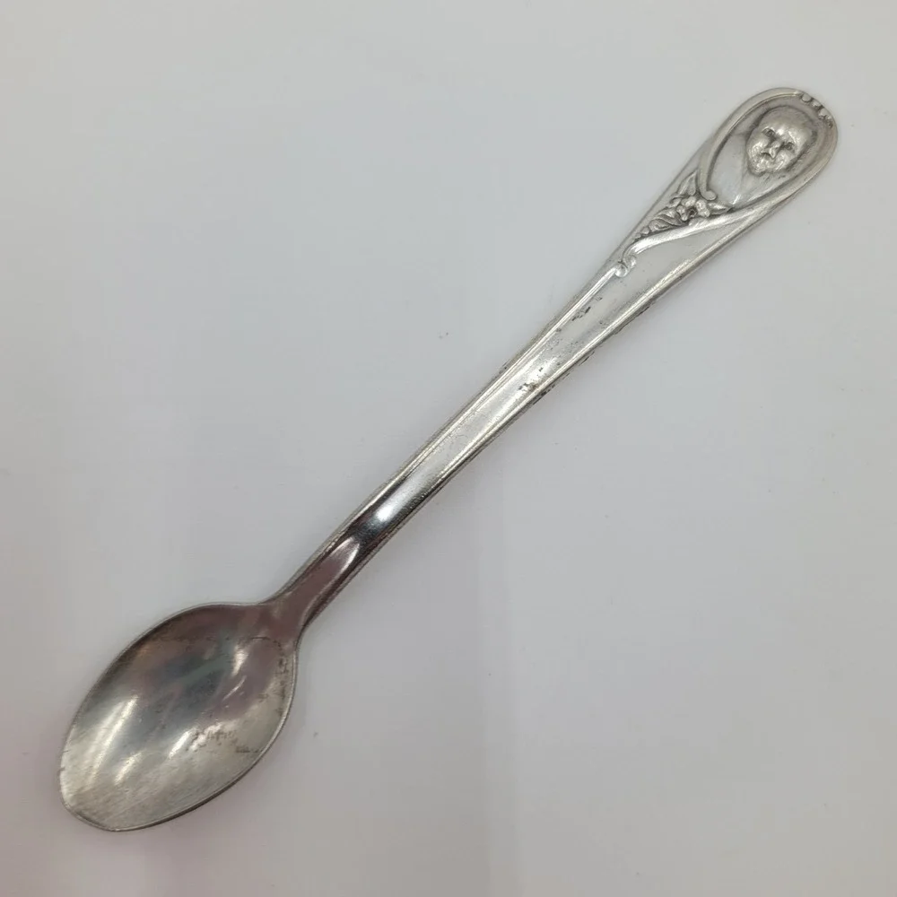 Vintage Gerber Baby Spoon Winthrop Silverplate Collectible Flatware Silver